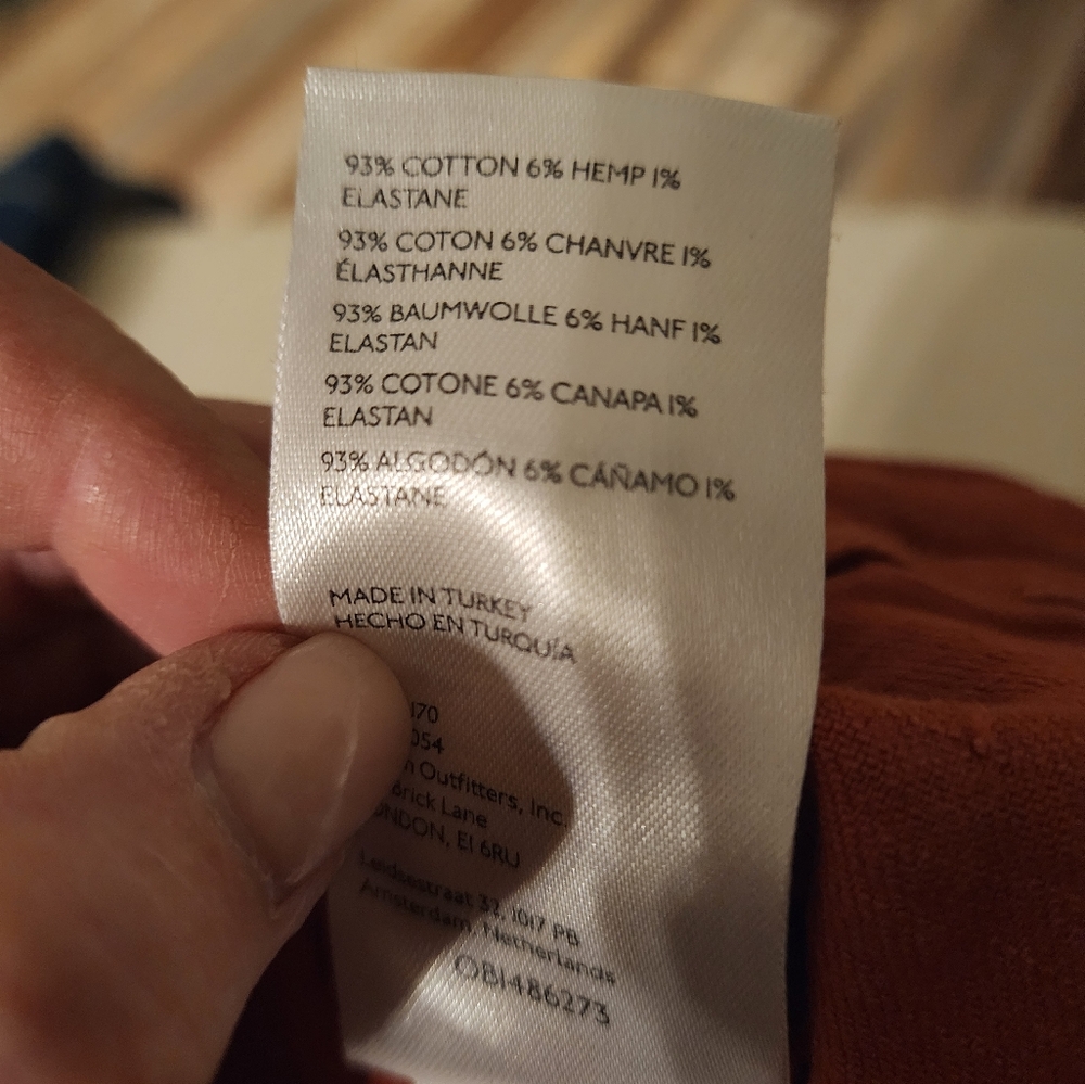 Pilcro Rust Wide-Leg Pants - Picture 8 of 11